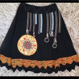 Save The Queen Midi skirt small